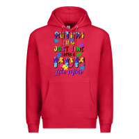Cardinal autism i'll be just fine with a mom like mine Premium Hoodie - Artiststas