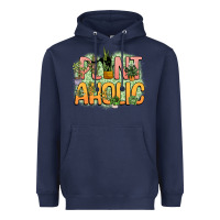 Navy plantaholic Heavyweight Hoodie - NancyCooperArtShop