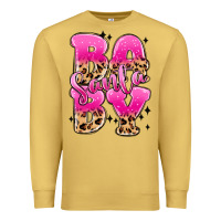 Antique Gold santa baby Premium Sweatshirt - MaliasSmallBusiness