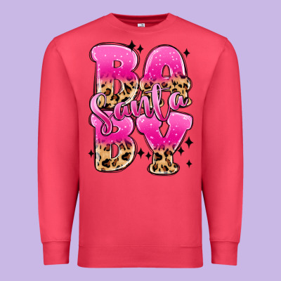 Santa Baby Premium Sweatshirt Designed By Maliassmallbusiness