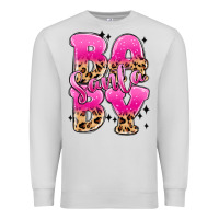 Dove Grey santa baby Premium Sweatshirt - MaliasSmallBusiness