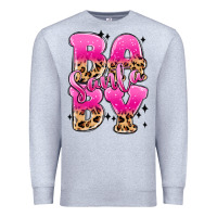 Heather Grey santa baby Premium Sweatshirt - MaliasSmallBusiness