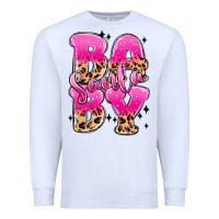 White santa baby Premium Sweatshirt - MaliasSmallBusiness