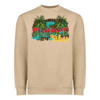 Mushroom summer vibes Heavyweight Sweatshirt - SublimationCraftShop