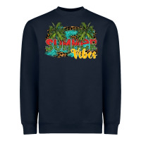 Navy summer vibes Heavyweight Sweatshirt - SublimationCraftShop