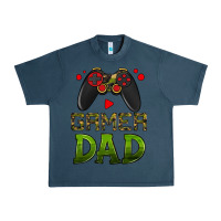 Midnight Navy gamer dad Urban Heavy Tee - HRA Design Shop