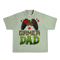 Oil Green gamer dad Urban Heavy Tee - HRA Design Shop
