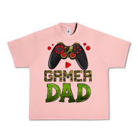 Salmon gamer dad Urban Heavy Tee - HRA Design Shop