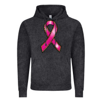 Vintage Black breast cancer ribbon Vintage Hoodie - RanaPortraitStore