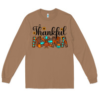 Toasted Coconut thankful mama Long Sleeve Tee - JahusDesignShop