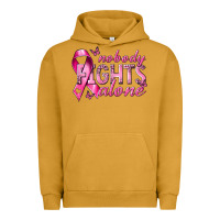 Pigment Peanut Butter nobody fights alone cancer Urban Hoodie - NancyCooperArtShop