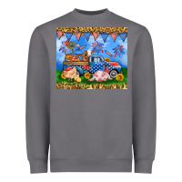 Storm America farm animals truck 20oz skinny tumbler Heavyweight Sweatshirt - Neo Western