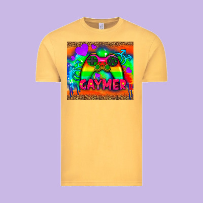 Lgbtq Gaymer And Gender Symbol Tumbler Vintage Tee Designed By Hra Design Shop