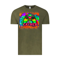 Vintage Olive lgbtq gaymer and gender symbol tumbler Vintage Tee - HRA Design Shop