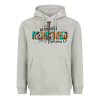 Moon Dust redeemed ephesians 1 7 Heavyweight Hoodie - NancyCooperArtShop