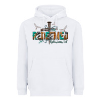 White redeemed ephesians 1 7 Heavyweight Hoodie - NancyCooperArtShop