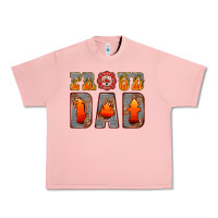 Salmon proud dad Urban Heavy Tee - HRA Design Shop