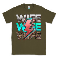 Army Green racing wife Classic Tee - AdoDesignShop