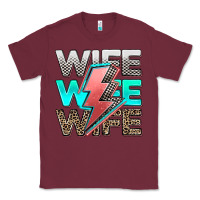 Burgundy racing wife Classic Tee - AdoDesignShop