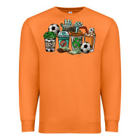 Carrot soccer coffee cups Premium Sweatshirt - NancyCooperArtShop