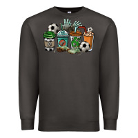 Smoke soccer coffee cups Premium Sweatshirt - NancyCooperArtShop