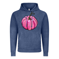 Vintage Denim breast cancer awereness pumpkin Vintage Hoodie - RanaPortraitStore