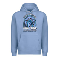 Colony Blue we wear blue for autism awareness accept understan Premium Hoodie - Artiststas