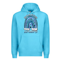 We Wear Blue For Autism Awareness Accept Understan Premium Hoodie | Teevron