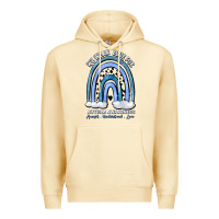 Pina Colada we wear blue for autism awareness accept understan Premium Hoodie - Artiststas