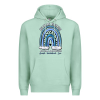 Seafoam we wear blue for autism awareness accept understan Premium Hoodie - Artiststas