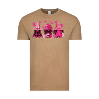 Vintage Coffee breast cancer afro gnomies Vintage Tee - FaDigitalArtStudio
