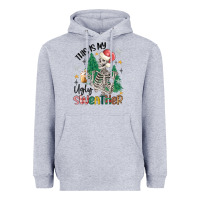 Heather Grey this is my ugly Heavyweight Hoodie - MaliasSmallBusiness