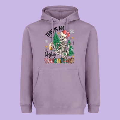 This Is My Ugly Heavyweight Hoodie Designed By Maliassmallbusiness