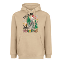 Mushroom this is my ugly Heavyweight Hoodie - MaliasSmallBusiness