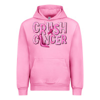 Fuchsia Pink crush cancer Urban Hoodie - NancyCooperArtShop