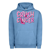 Pigment Pebble Blue crush cancer Urban Hoodie - NancyCooperArtShop