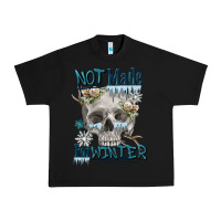 Black not made for winter skull Urban Heavy Tee - FaDigitalArtStudio