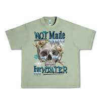 Oil Green not made for winter skull Urban Heavy Tee - FaDigitalArtStudio
