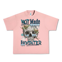 Salmon not made for winter skull Urban Heavy Tee - FaDigitalArtStudio