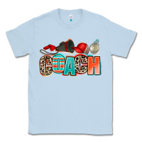 Dusty Blue coach Classic Tee - AdoDesignShop