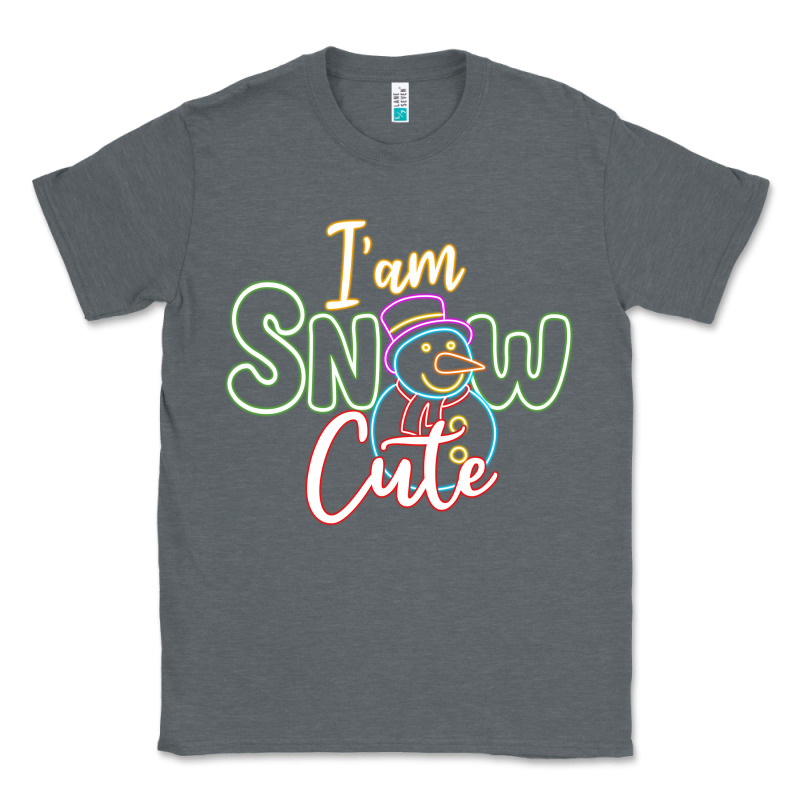 L Am Snow Cute Classic Tee by CowhideDigitalArt | Teevron
