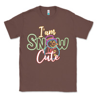 Chestnut l am snow cute Classic Tee - CowhideDigitalArt
