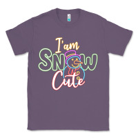 Lavender l am snow cute Classic Tee - CowhideDigitalArt