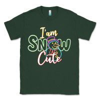 Sports Green l am snow cute Classic Tee - CowhideDigitalArt