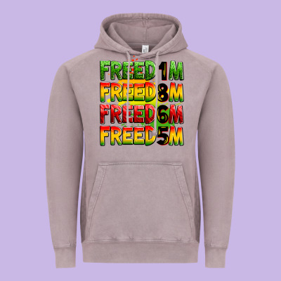 Freedom Freedom Freedom Freedom 1865 Vintage Hoodie Designed By Zillion Design Studio