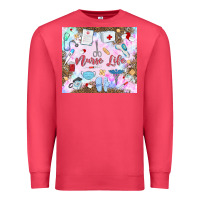 Cardinal nurse life Premium Sweatshirt - MaliasSmallBusiness