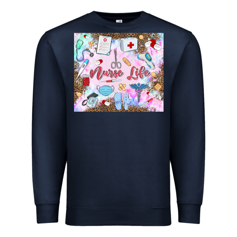 Nurse Life Premium Sweatshirt by MaliasSmallBusiness | Teevron