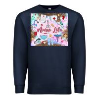 Navy nurse life Premium Sweatshirt - MaliasSmallBusiness
