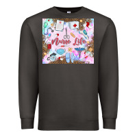 Smoke nurse life Premium Sweatshirt - MaliasSmallBusiness