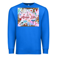 True Royal nurse life Premium Sweatshirt - MaliasSmallBusiness